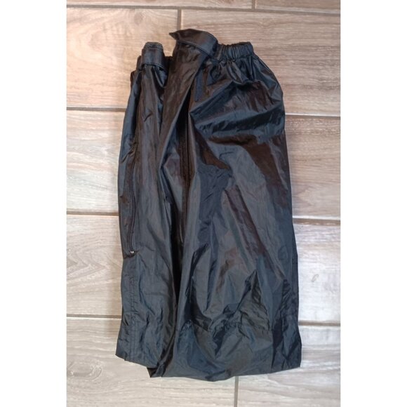 Hot Leathers Nylon Water Resistent Rain Suit Set Motorcycle Black Size Small - Picture 7 of 11